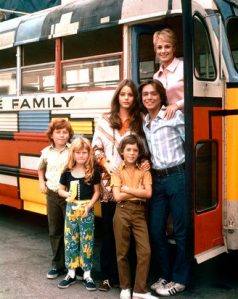 What's bigger than a minivan? The Partridge Family bus!